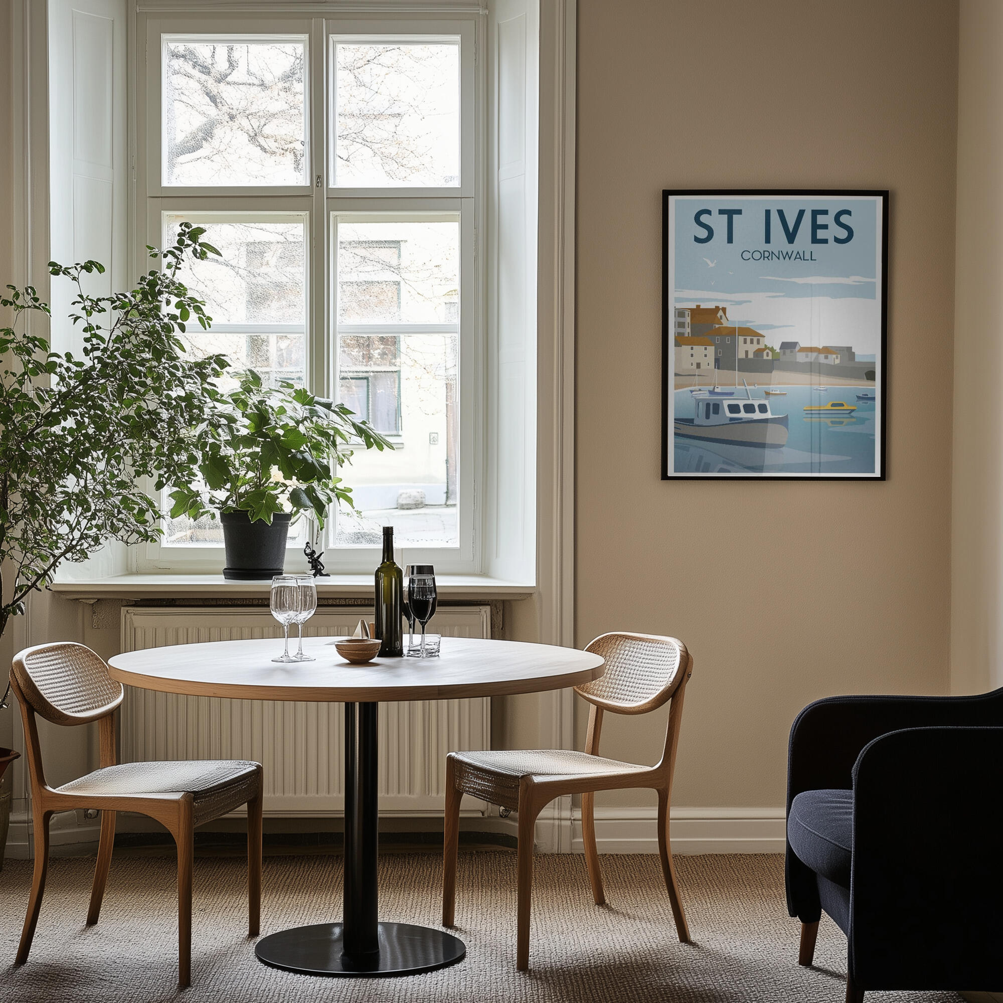 St Ives Travel Print