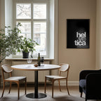 Bold Striped Helvetica