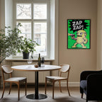 Comic Robot Zap Zap