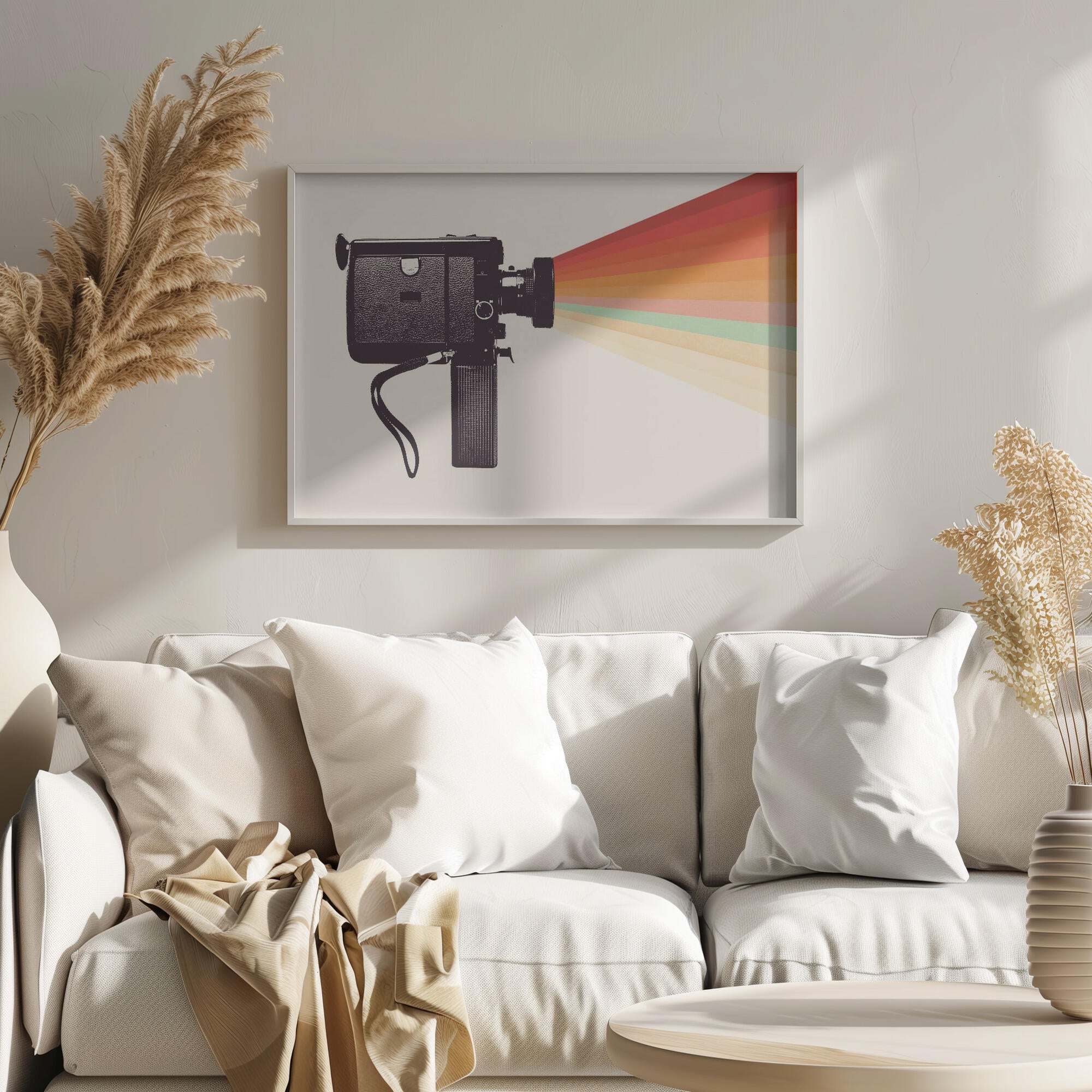 Movie Camera Rainbow