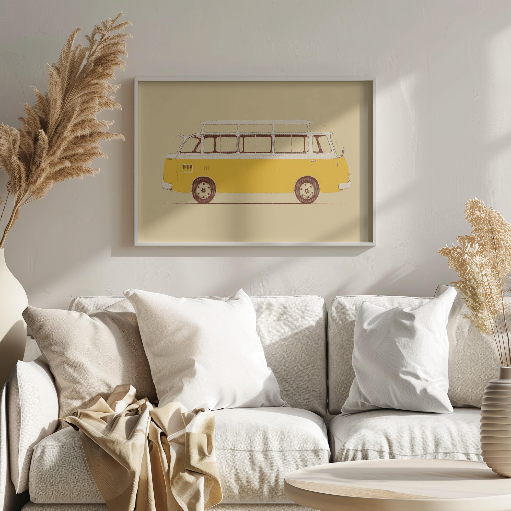 Vintage Yellow Bus