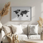 Inked World Map