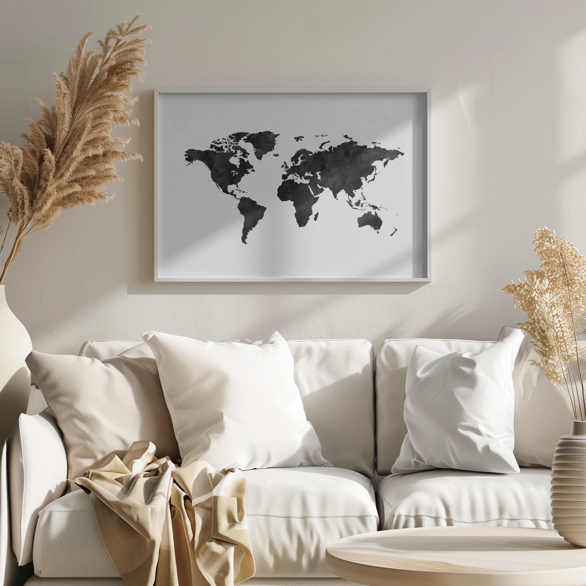 Inked World Map