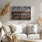 Vintage Saloon Sign