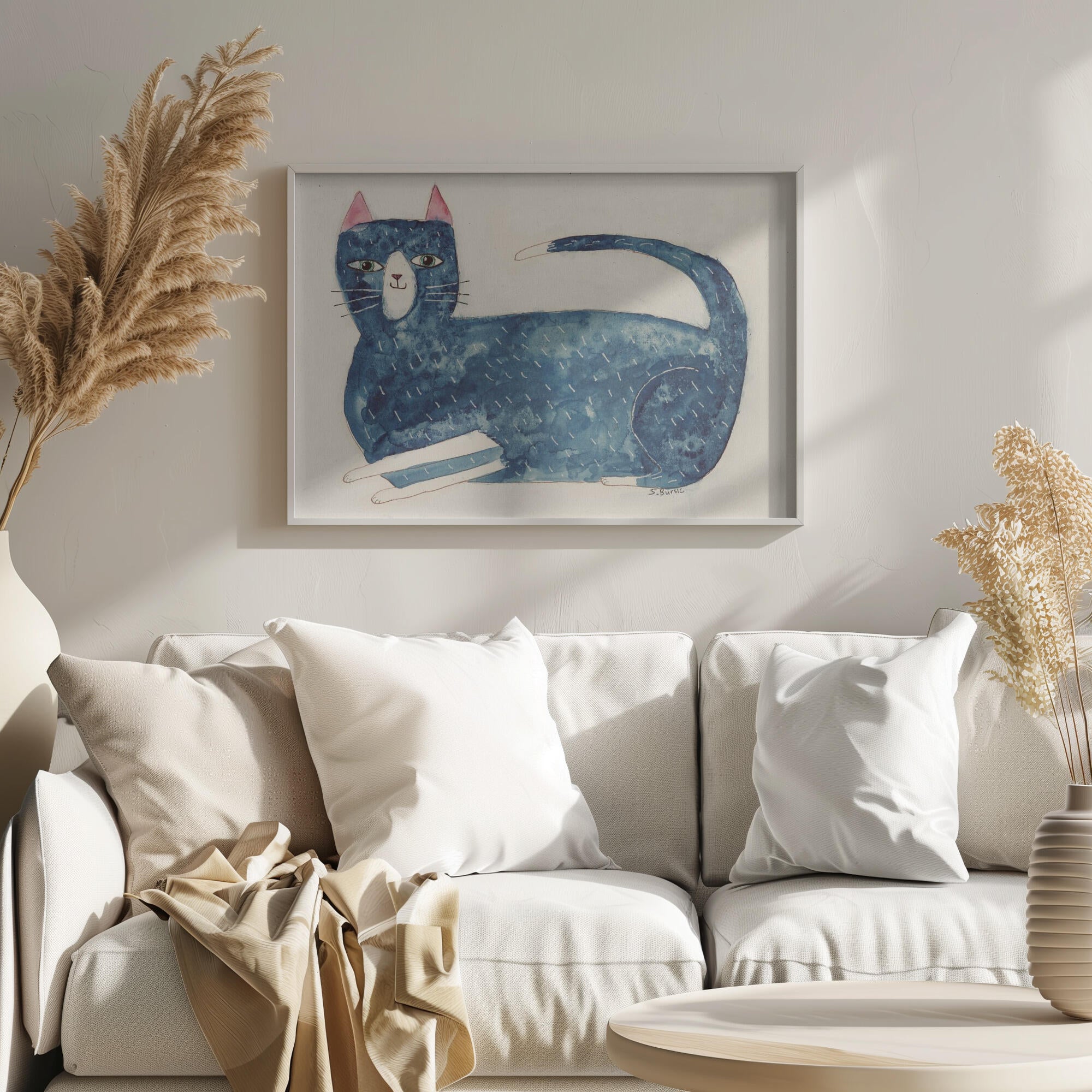 Big Blue Cat