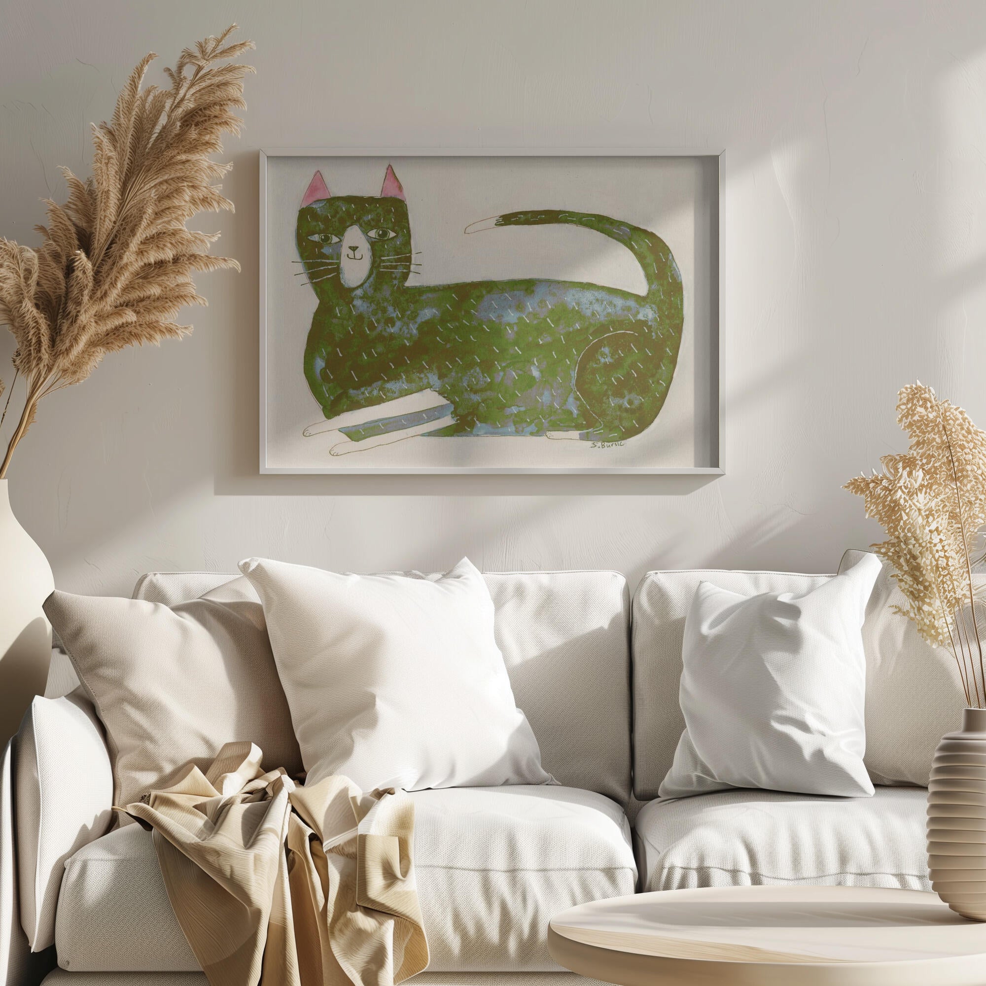 Big GREEN Cat