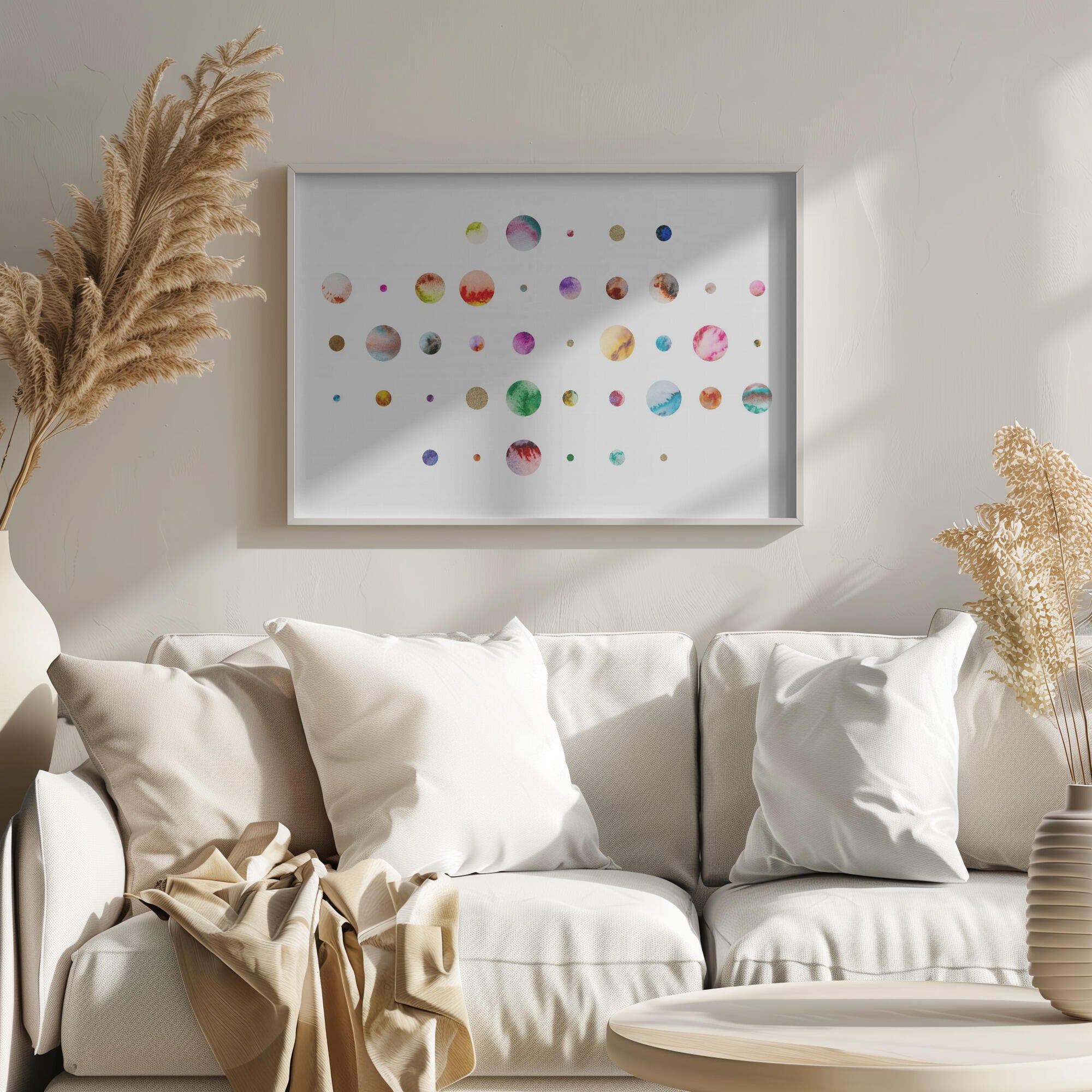 Colorful Watercolor Circles
