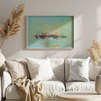 Vibrant Harbor Boats