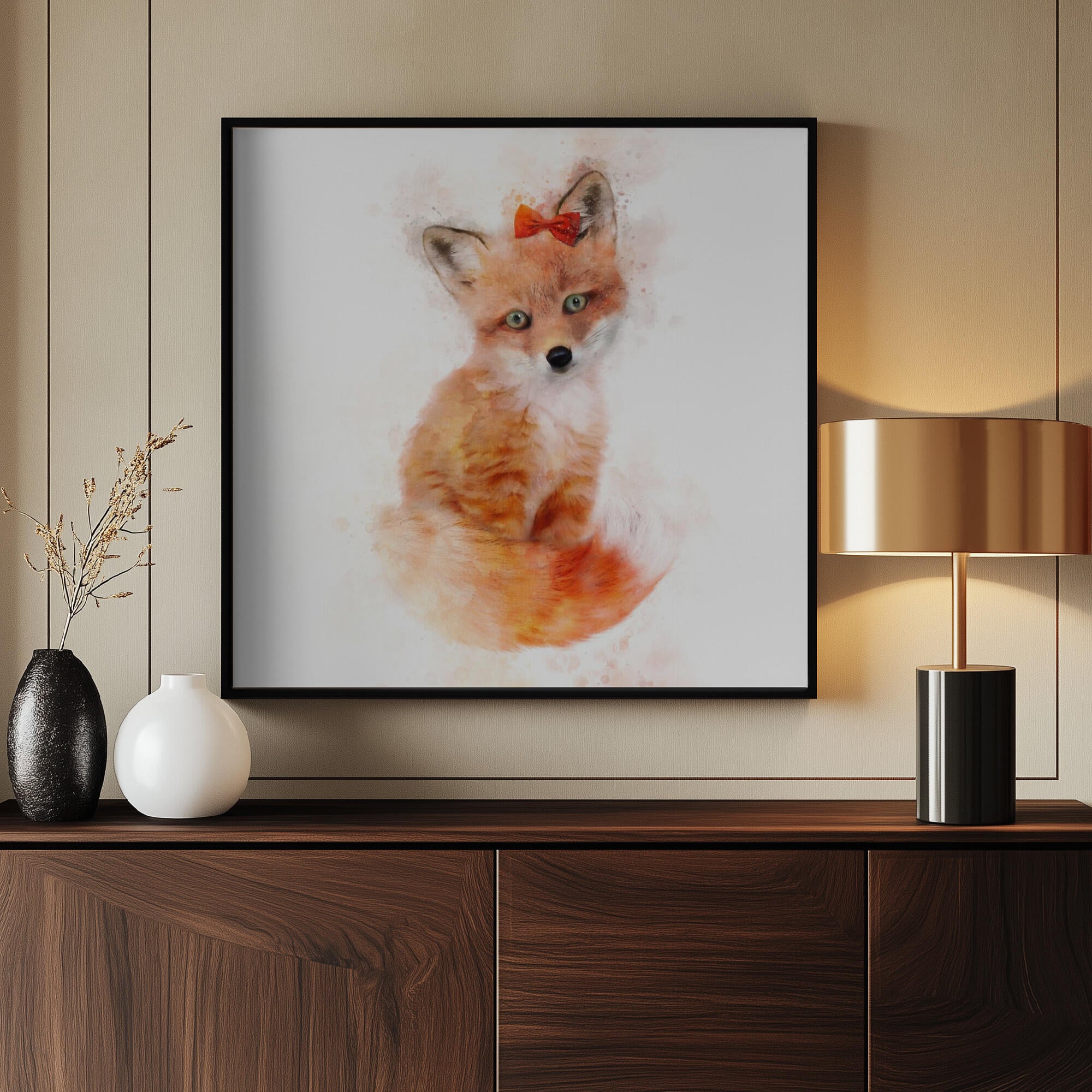 Adorable Fox Charm