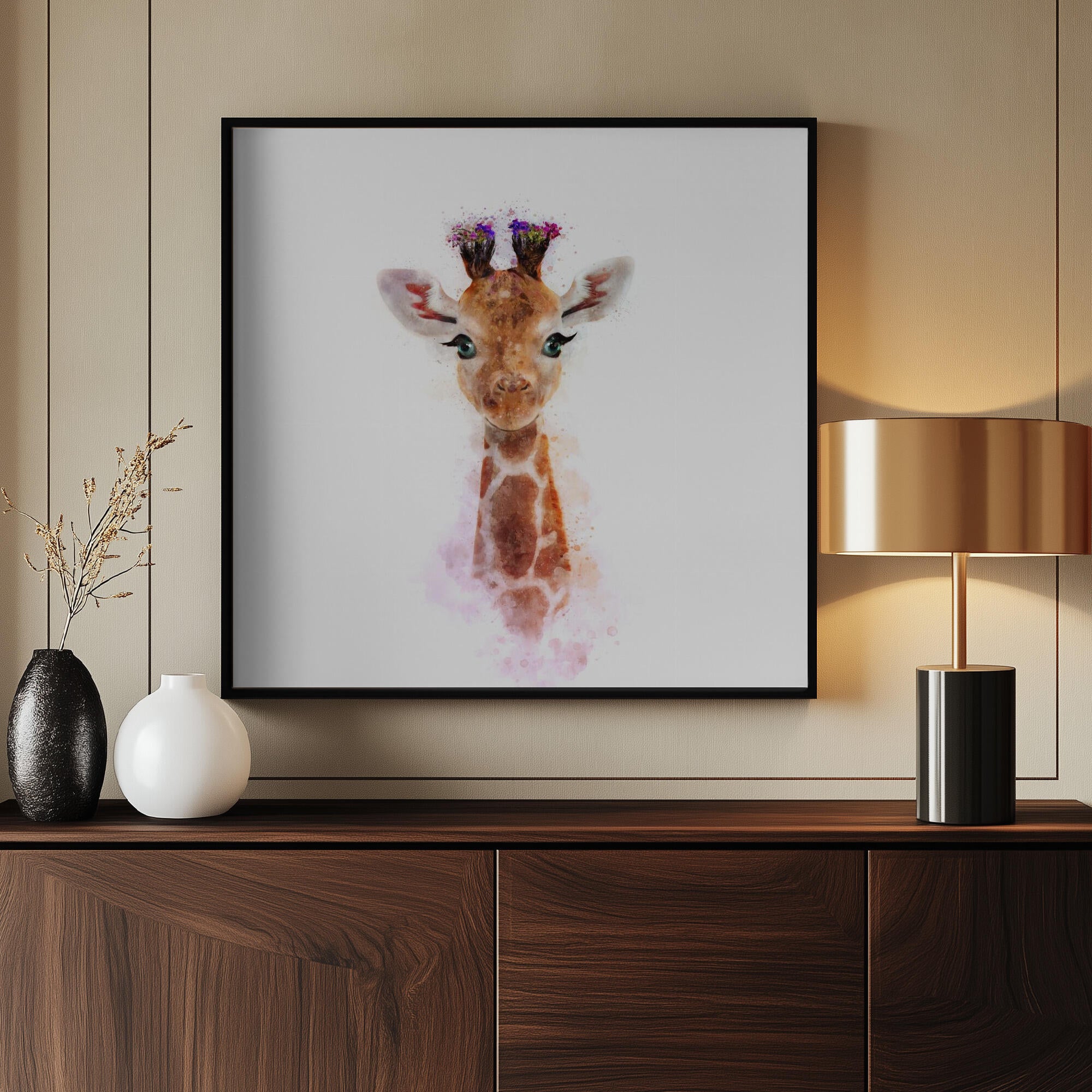 Whimsical Giraffe