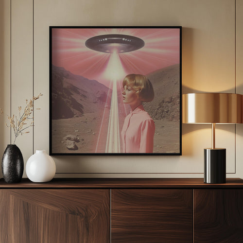 A Woman with Cosmic Elements