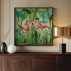 Flamingo jungle