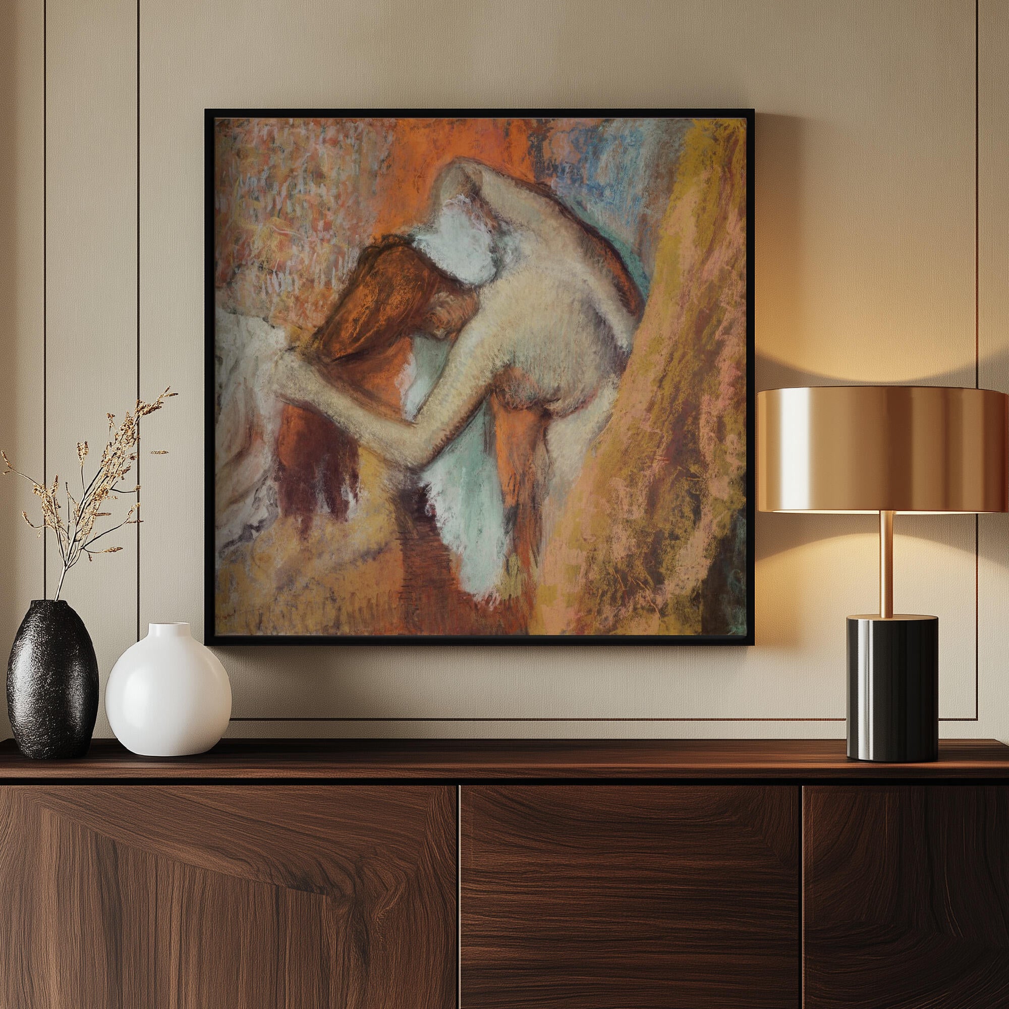 Woman At Her Toilette