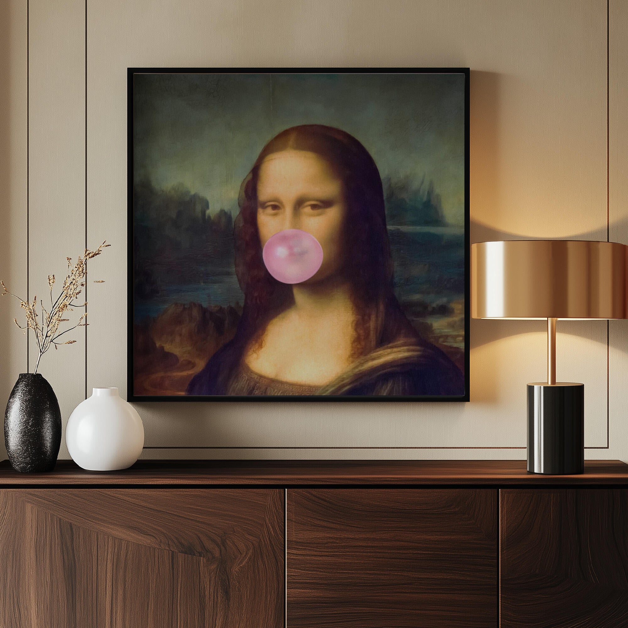 Mona Lisa Bubble Gum