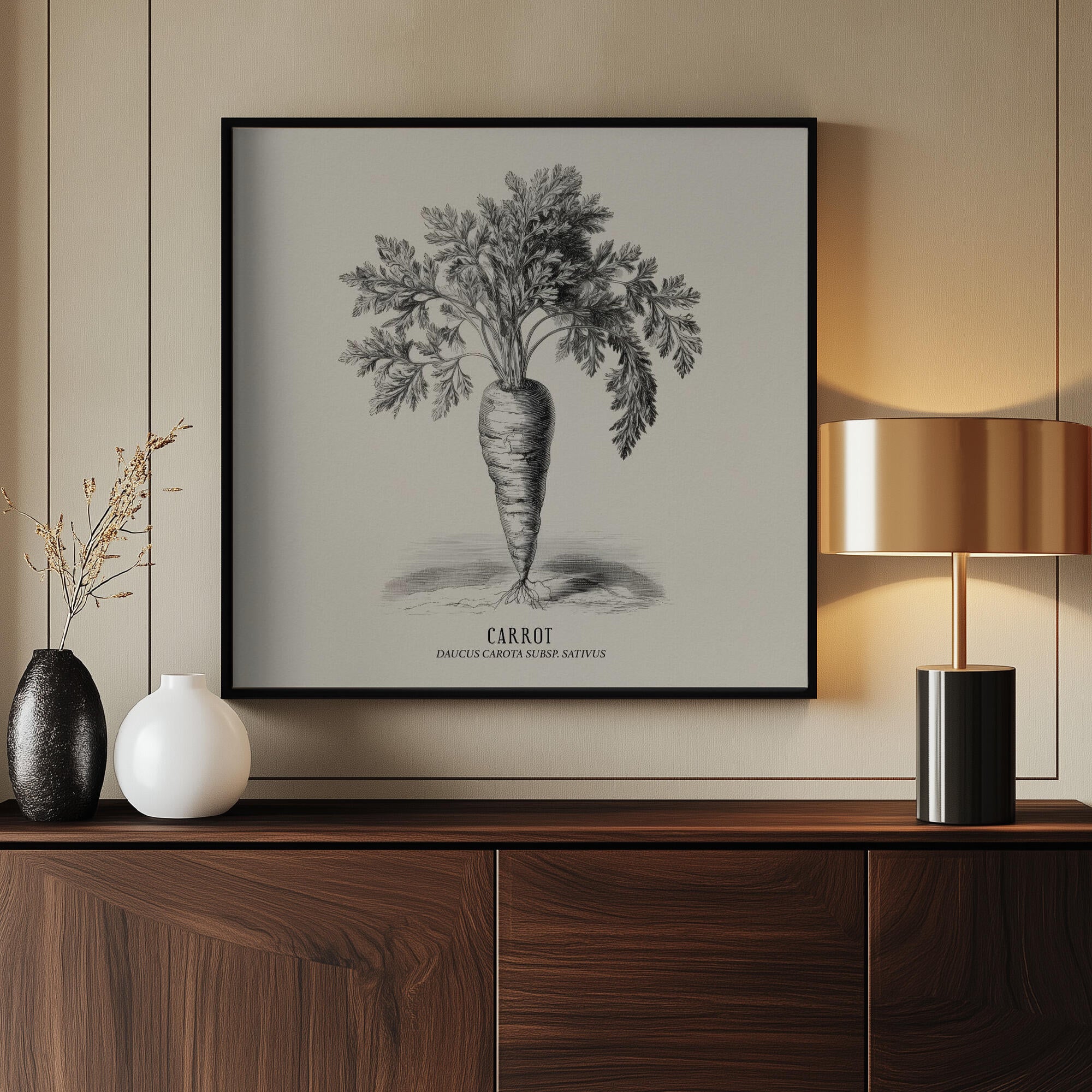 Vintage Vegetables - Carrot
