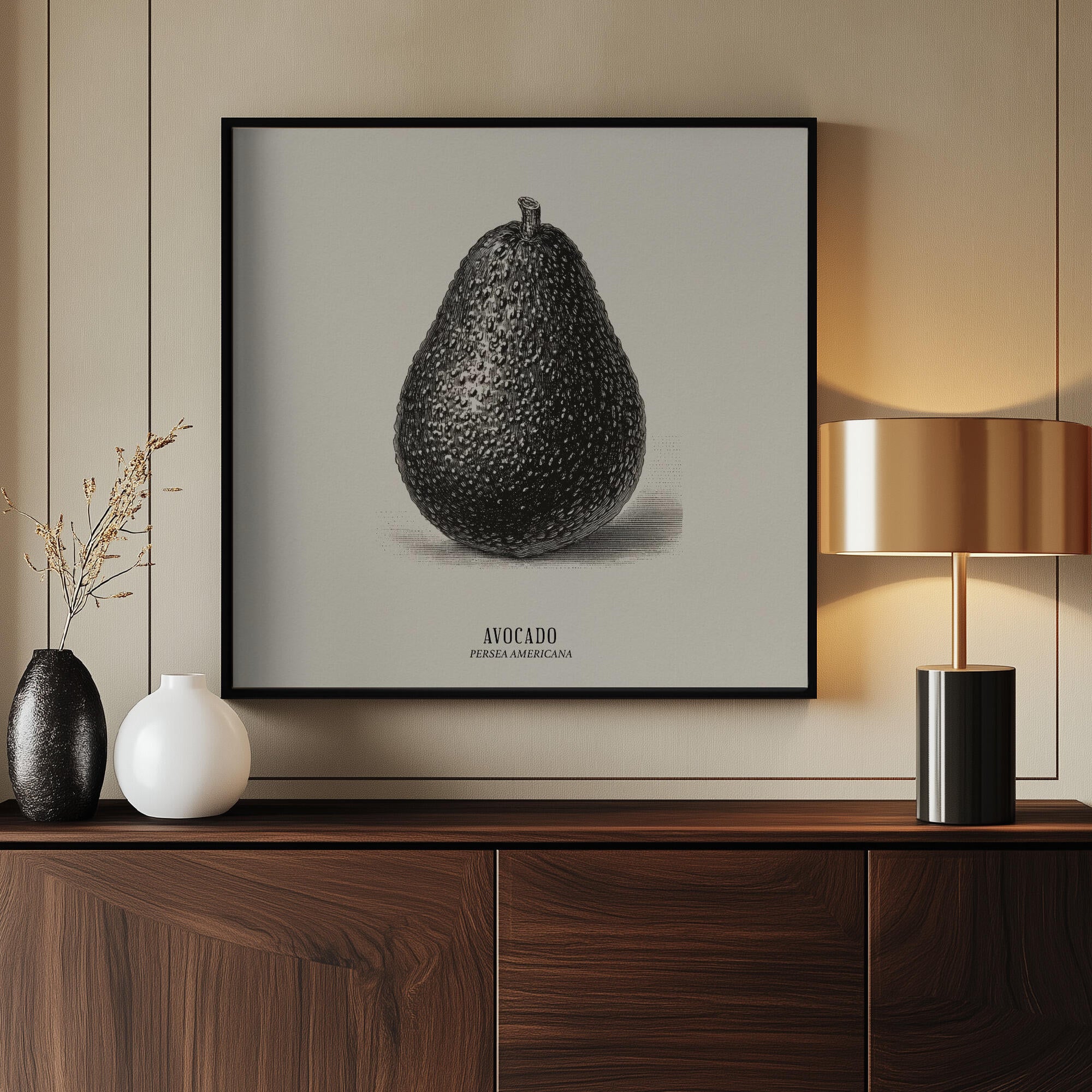 Vintage Vegetables - Avocado