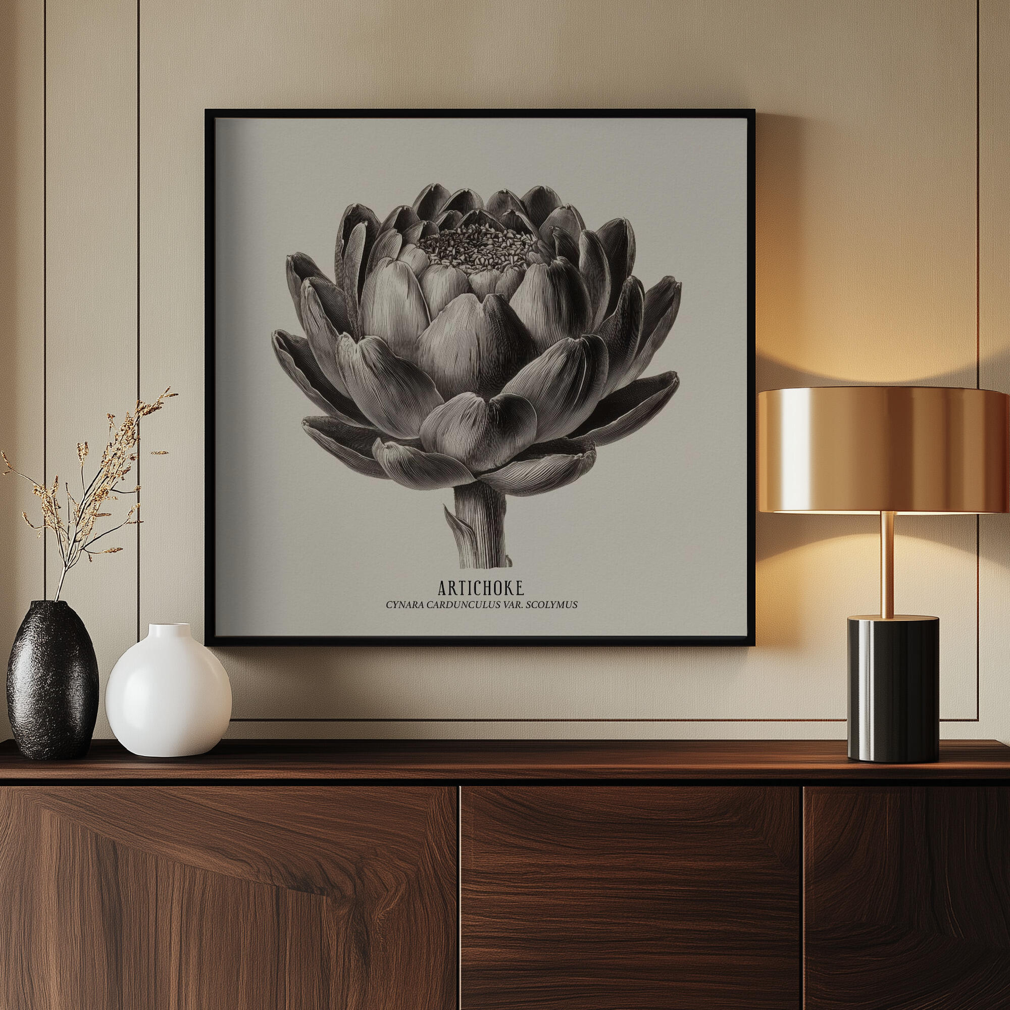 Vintage Vegetables - Artichoke