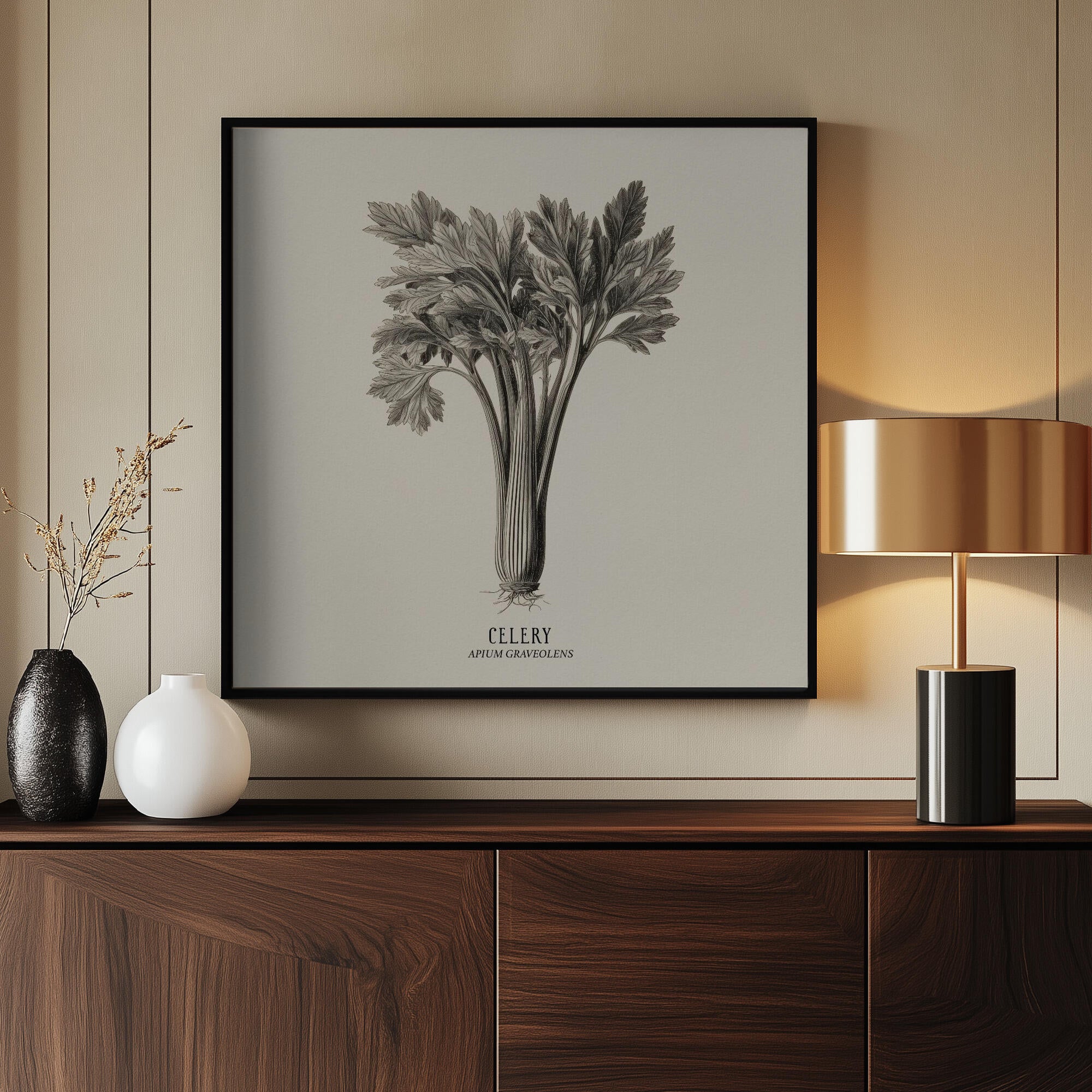Vintage Vegetables - Celery