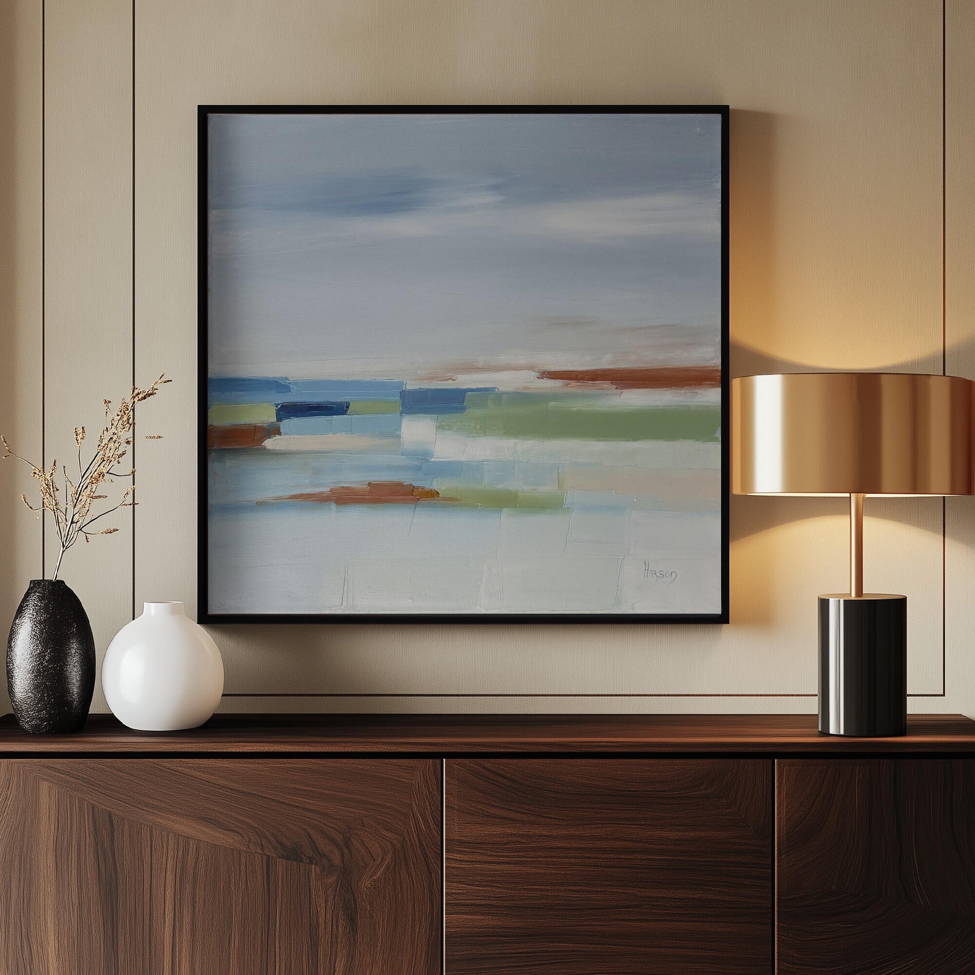 Serene Abstract Horizon