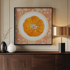 Vibrant Orange Slice