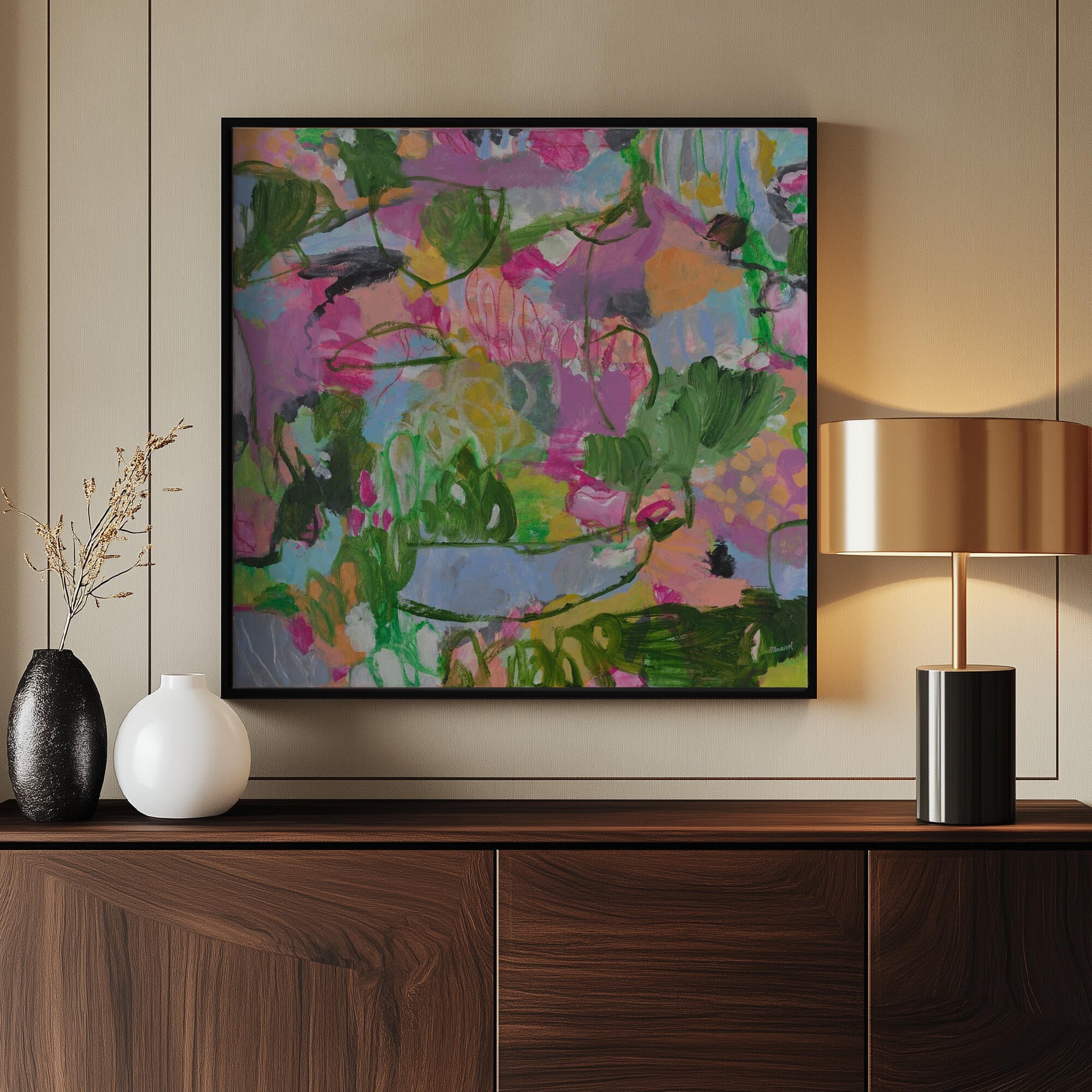 Colorful Abstract Garden