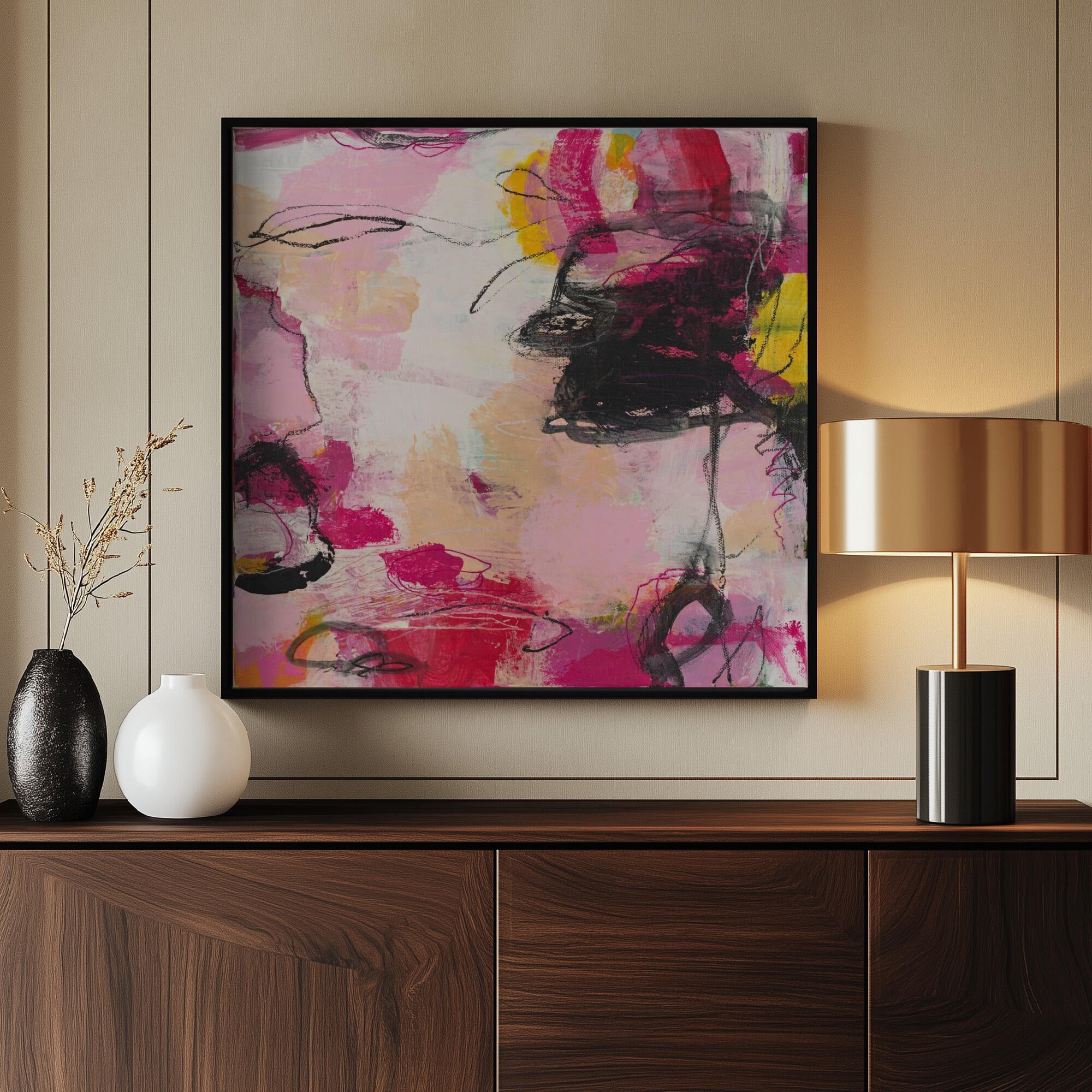 Dynamic Pink Expression