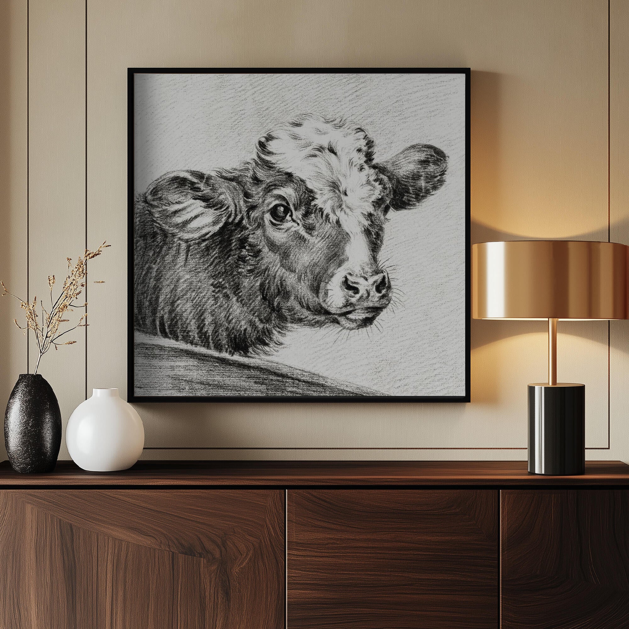 Head of a Cow