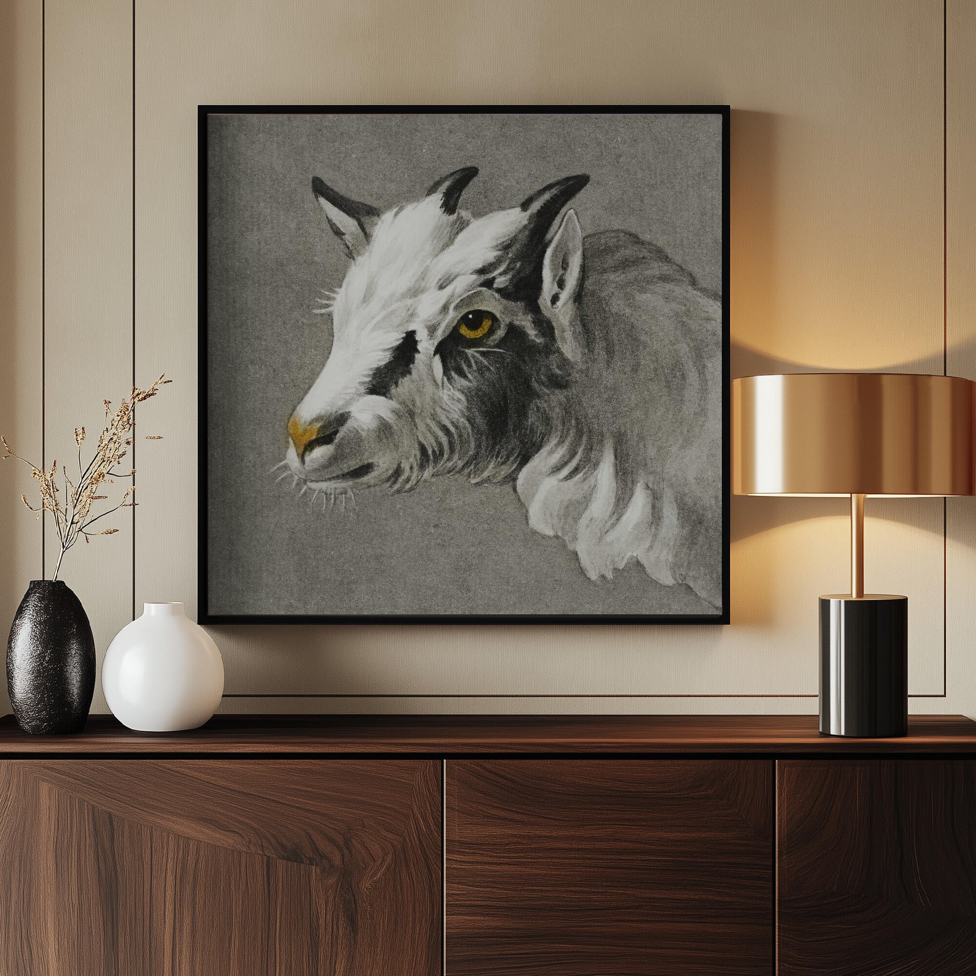 Head of a Goat