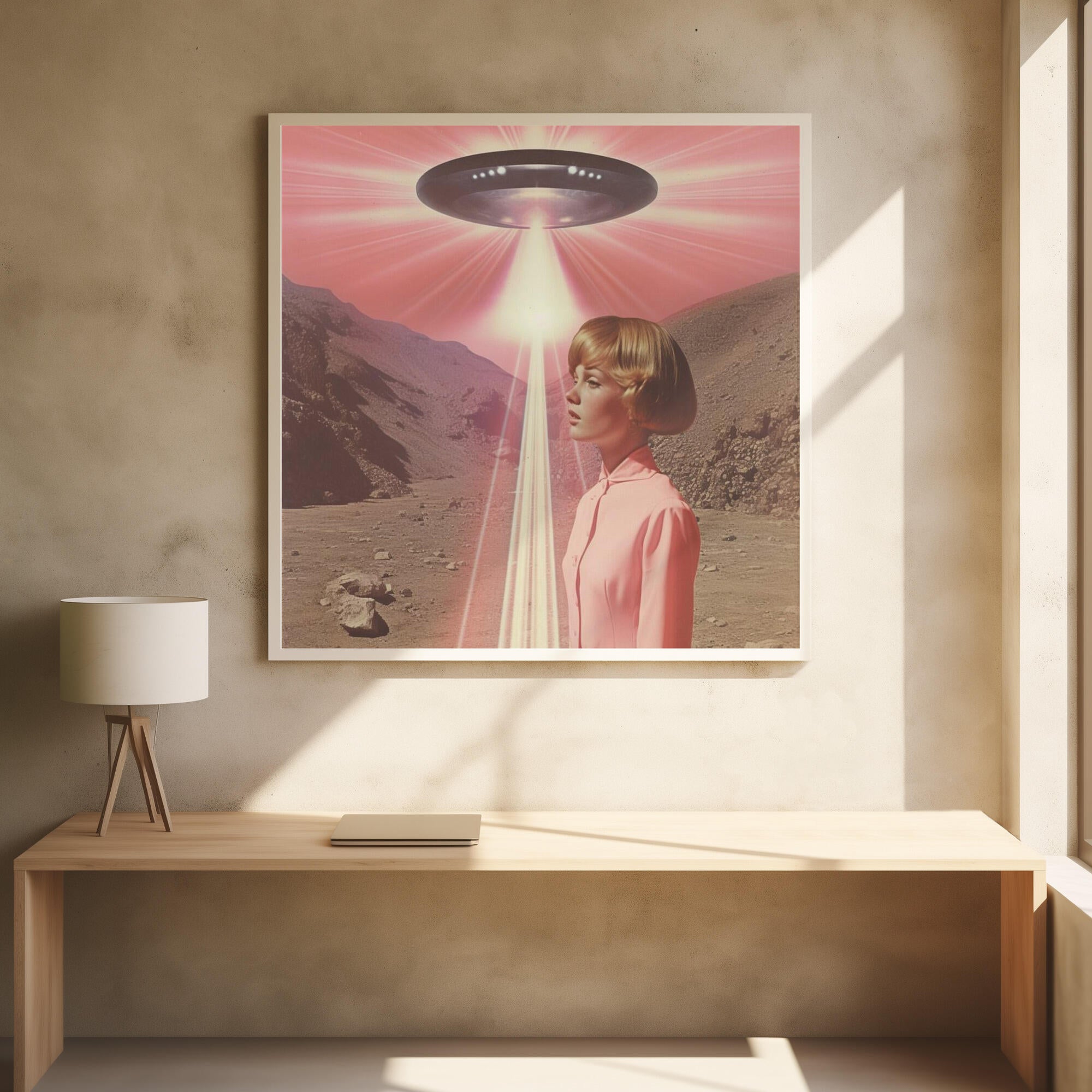 A Woman with Cosmic Elements