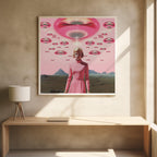 A Woman with Cosmic Elements