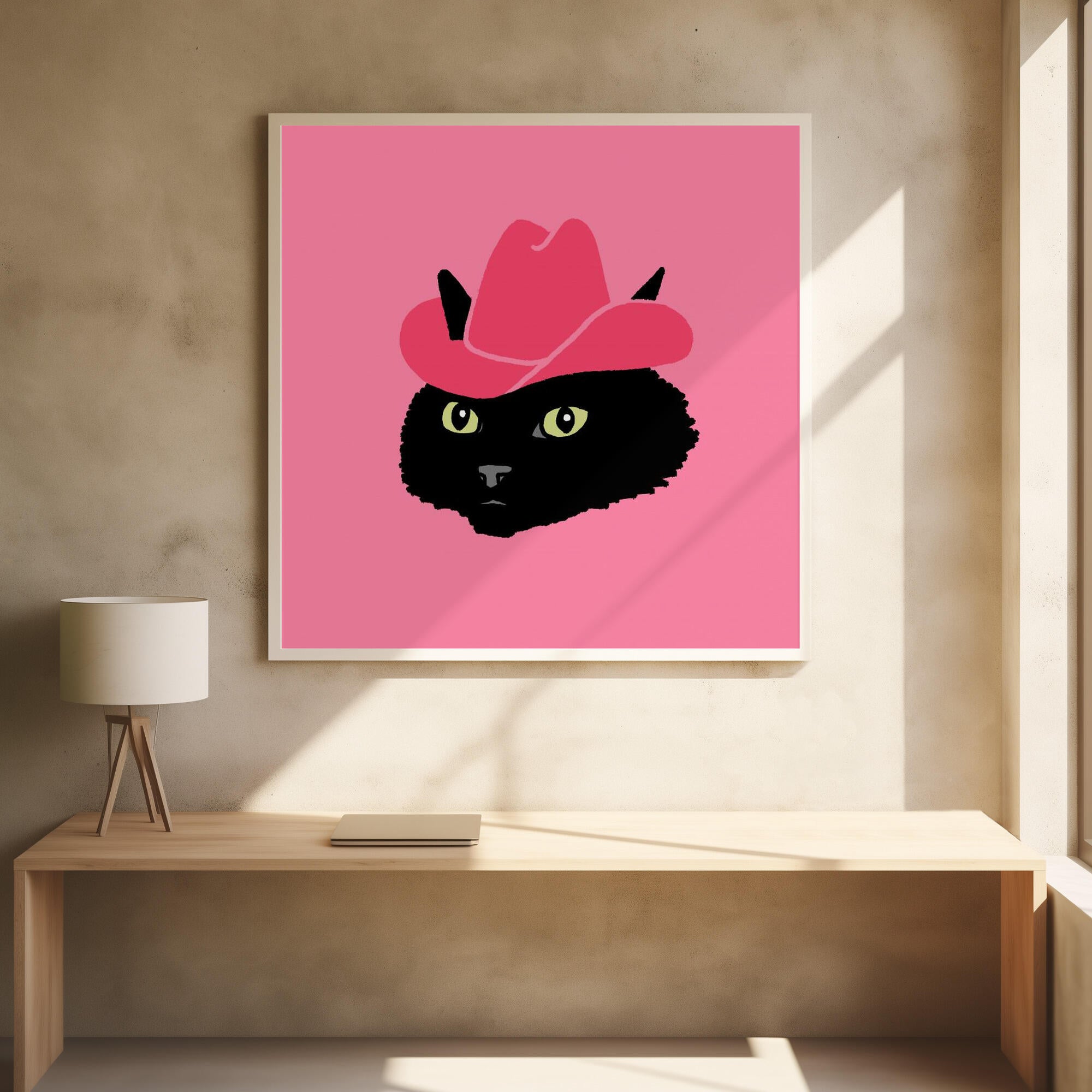 Marcy The Cute Cowgirl Cat