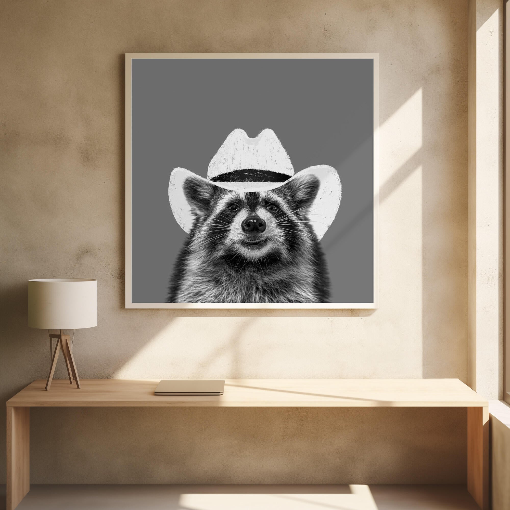 Wyatt The Cowboy Raccoon