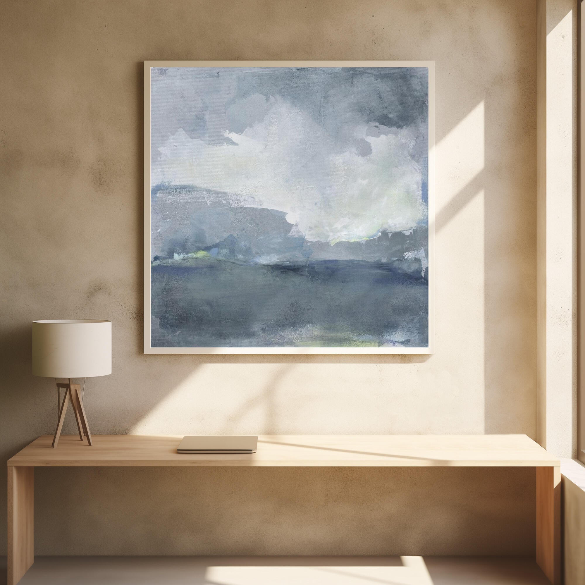 Serene Skiescape