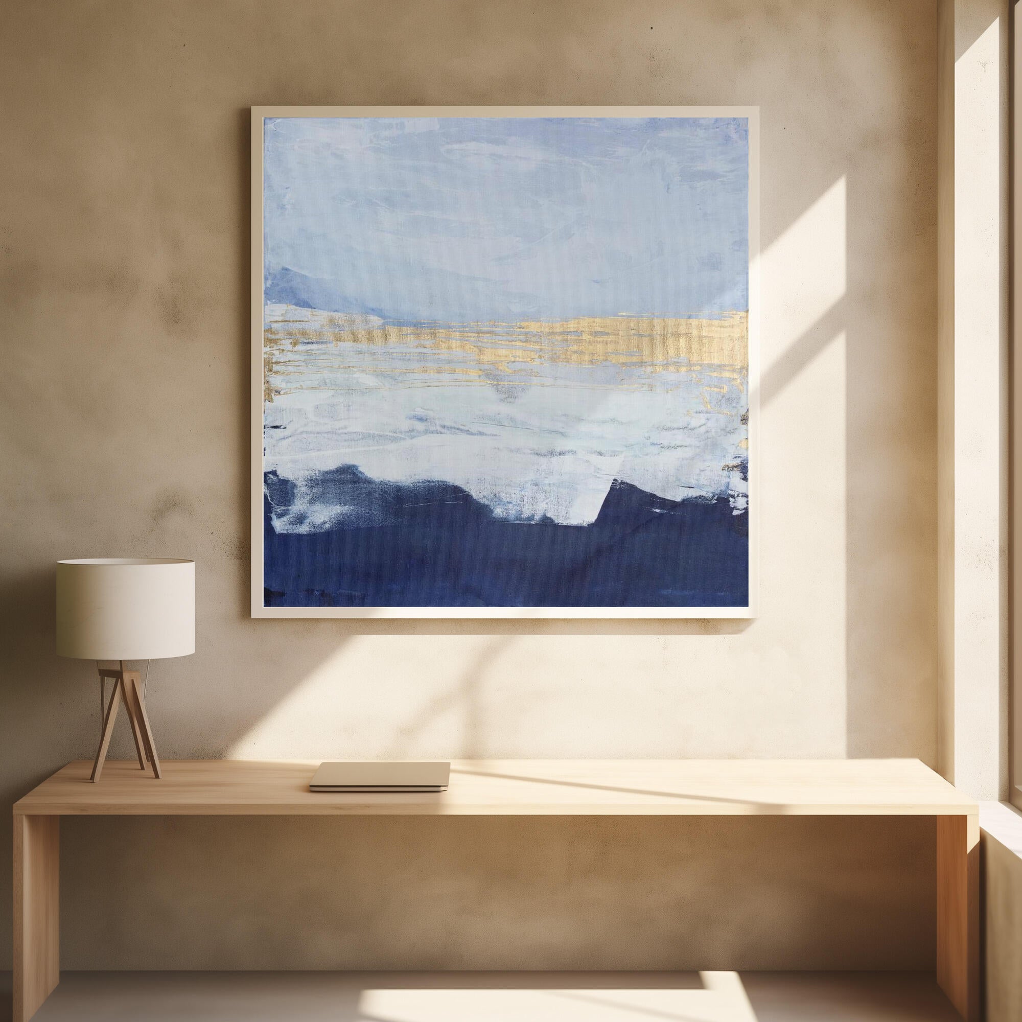 Peaceful Golden Horizon