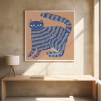 Cat with stripes