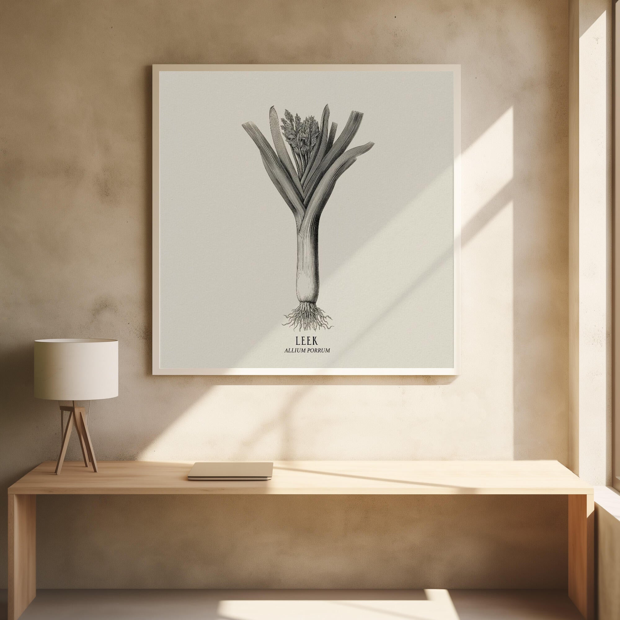 Vintage Vegetables - Leek