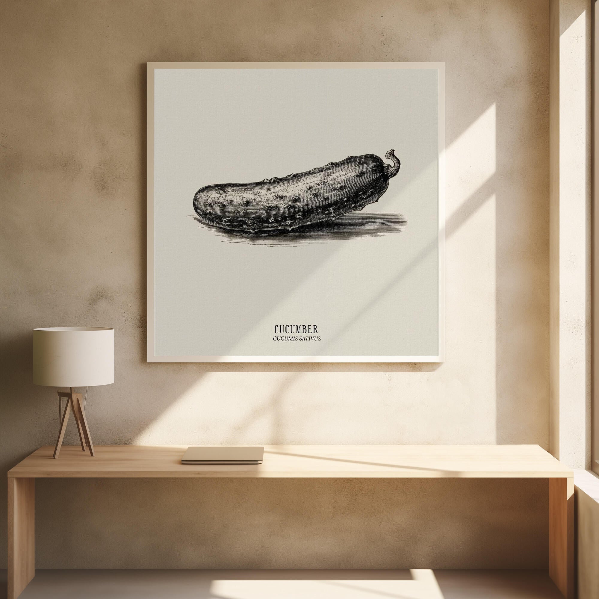 Vintage Vegetables - Cucumber
