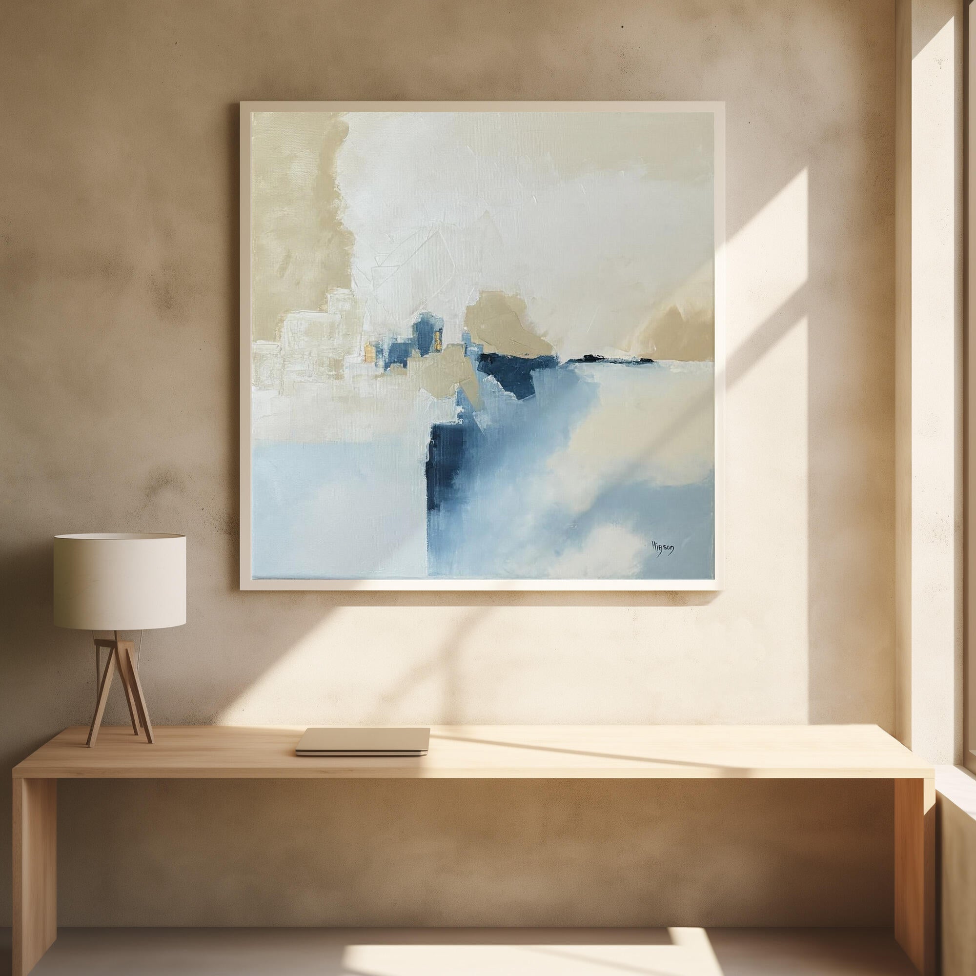 Abstract Coastal Calm