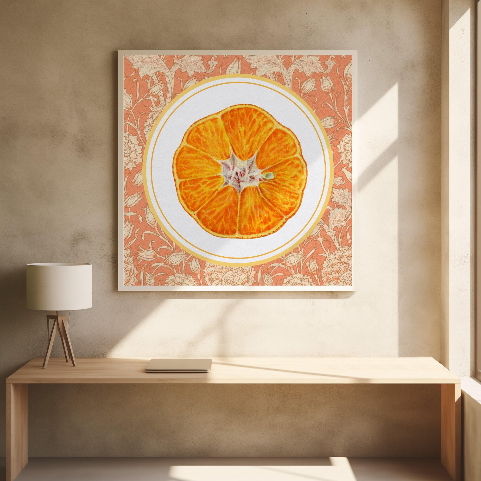 Vibrant Orange Slice