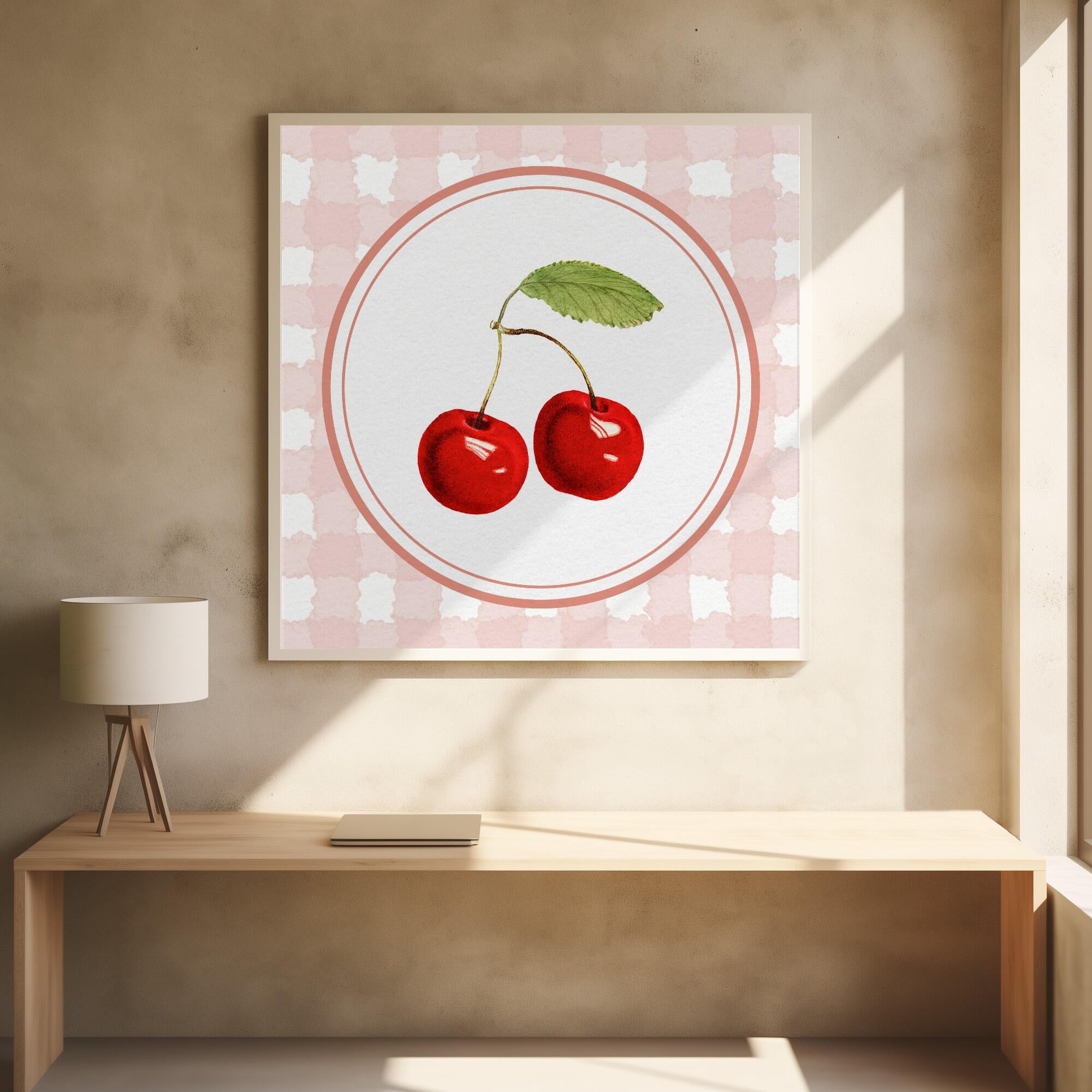 Gingham Cherry Sweetness