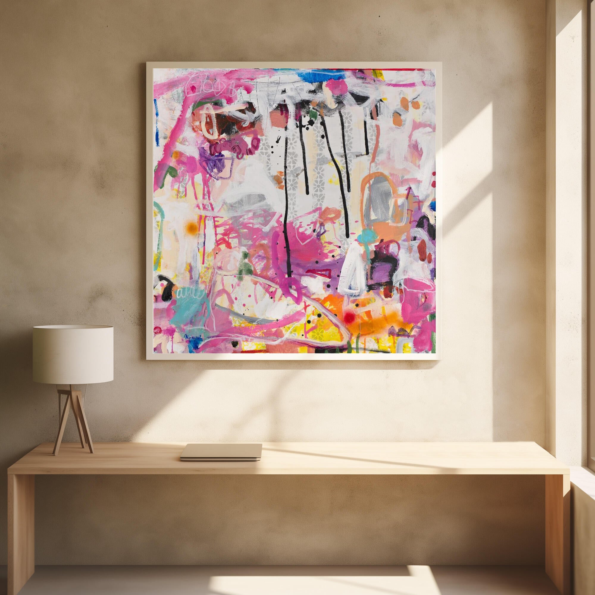 Vibrant Abstract Expression