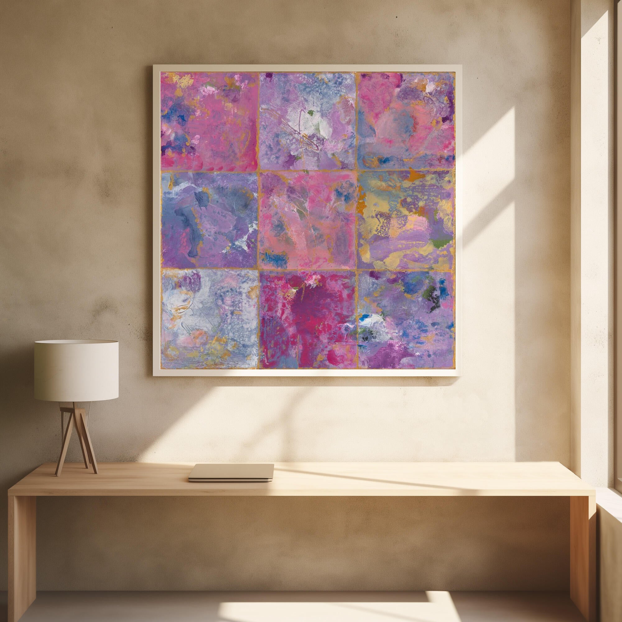 Abstract Color Grid