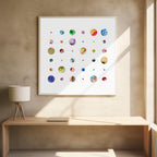Watercolor Planets