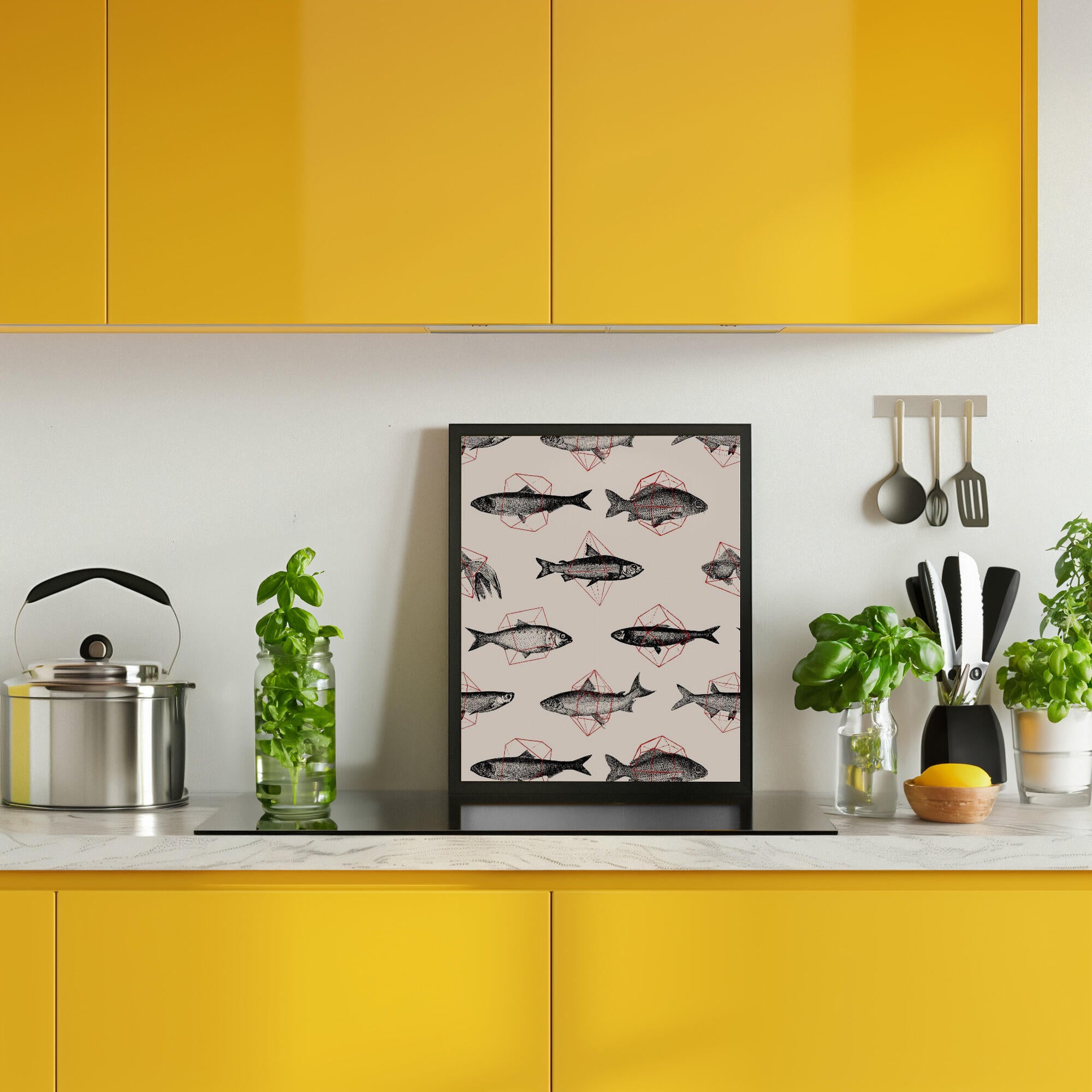 Fishes In Geometrics Nº4