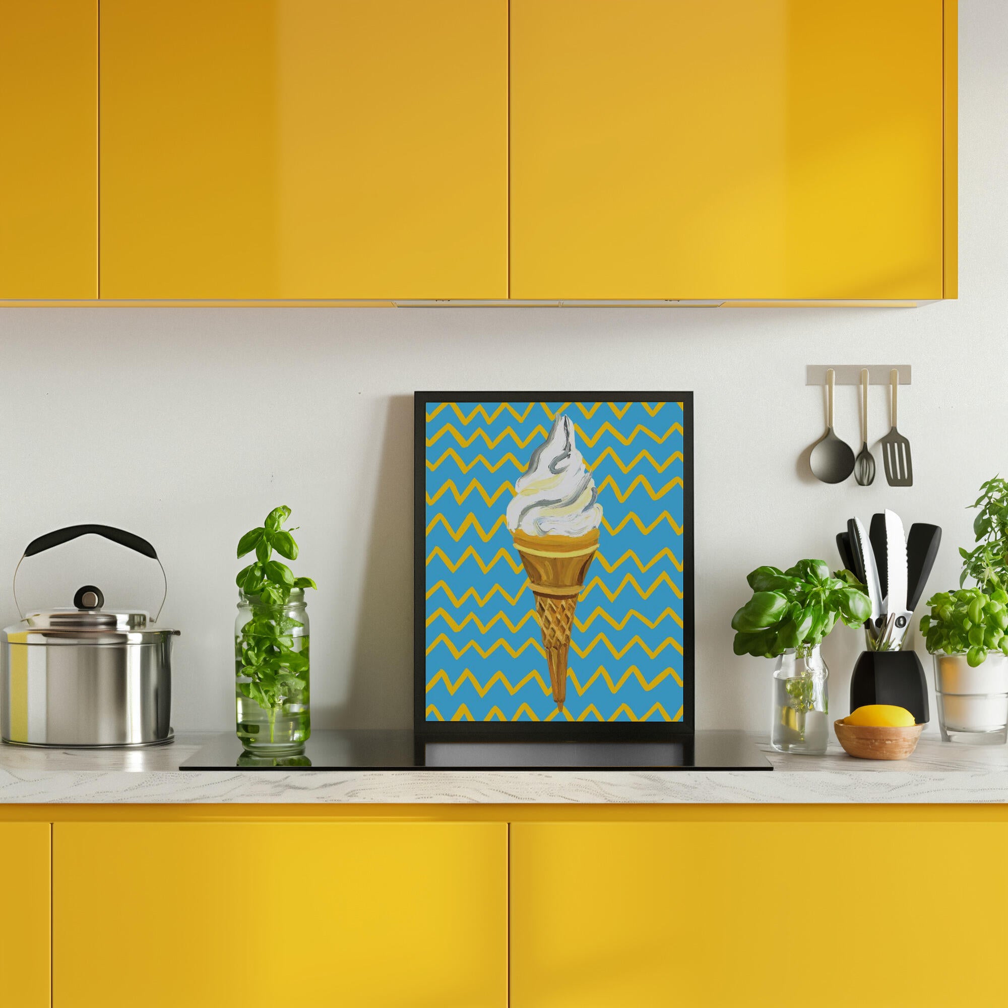 Ice Cream Blue