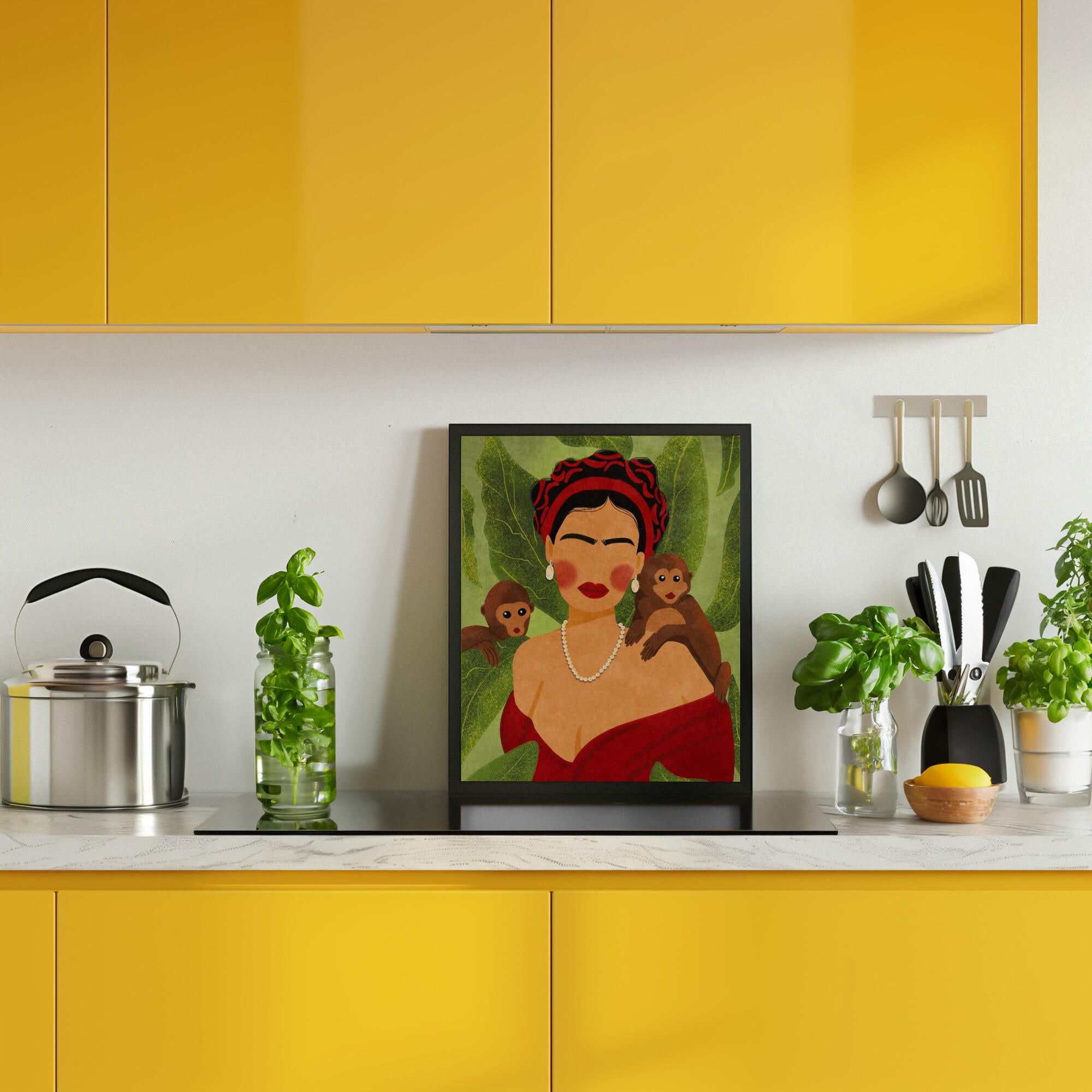 Frida and Monkeys