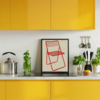 Ted Net Chair Red