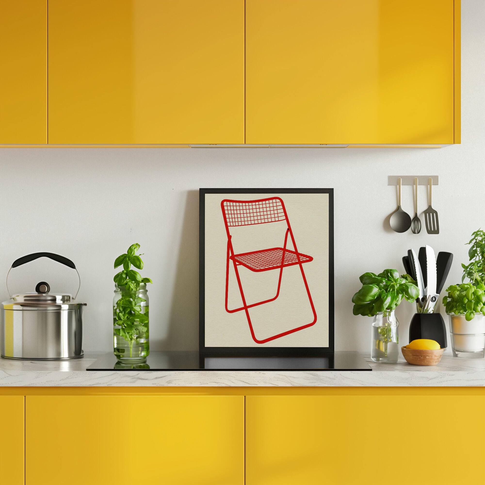 Ted Net Chair Red