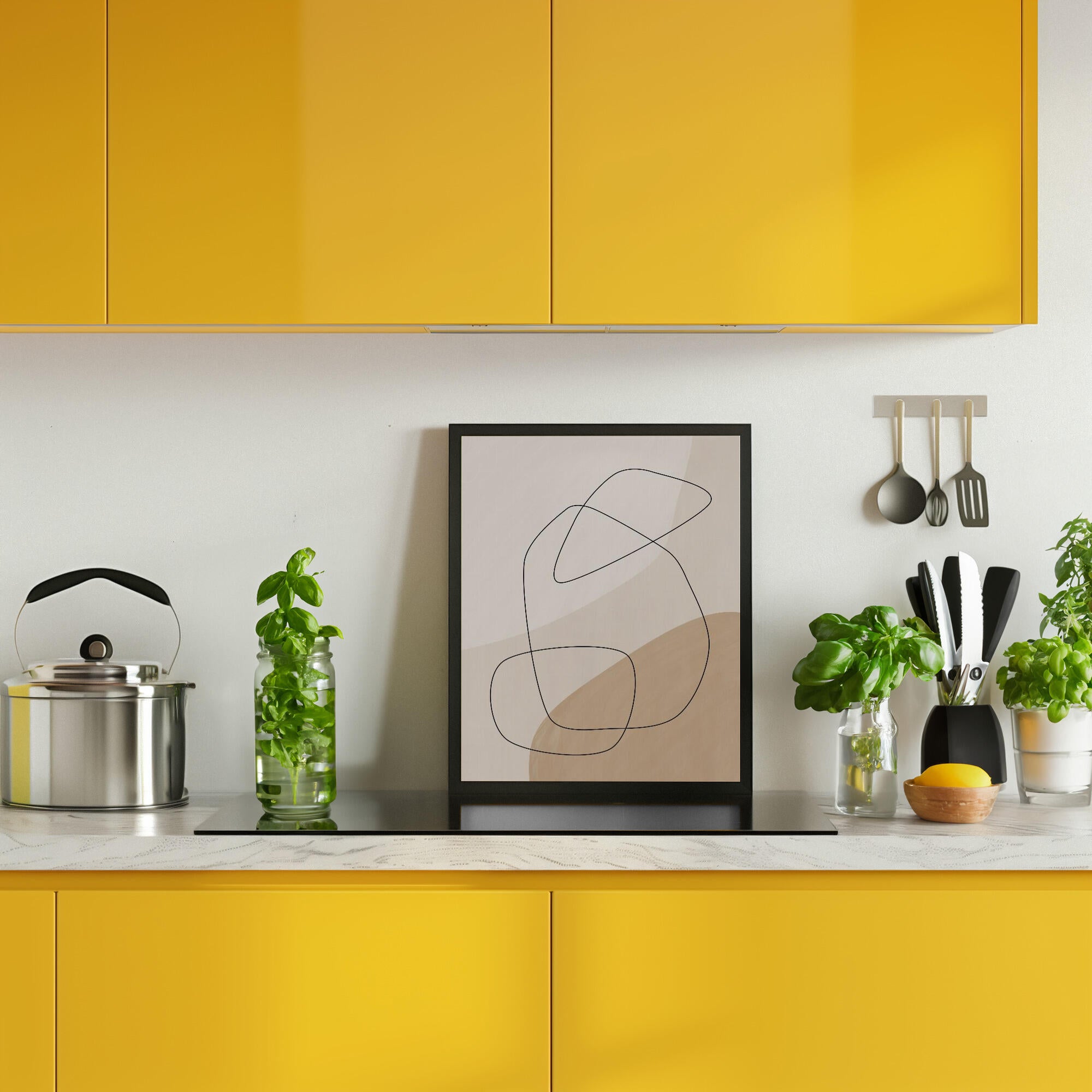 Abstract Organic Line