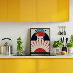 Geisha Girl Retro Minimalist Design